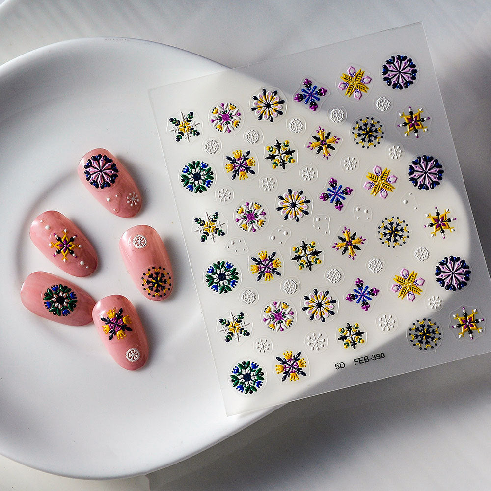 Craft Three-dimensional Nail Sticker Relief
