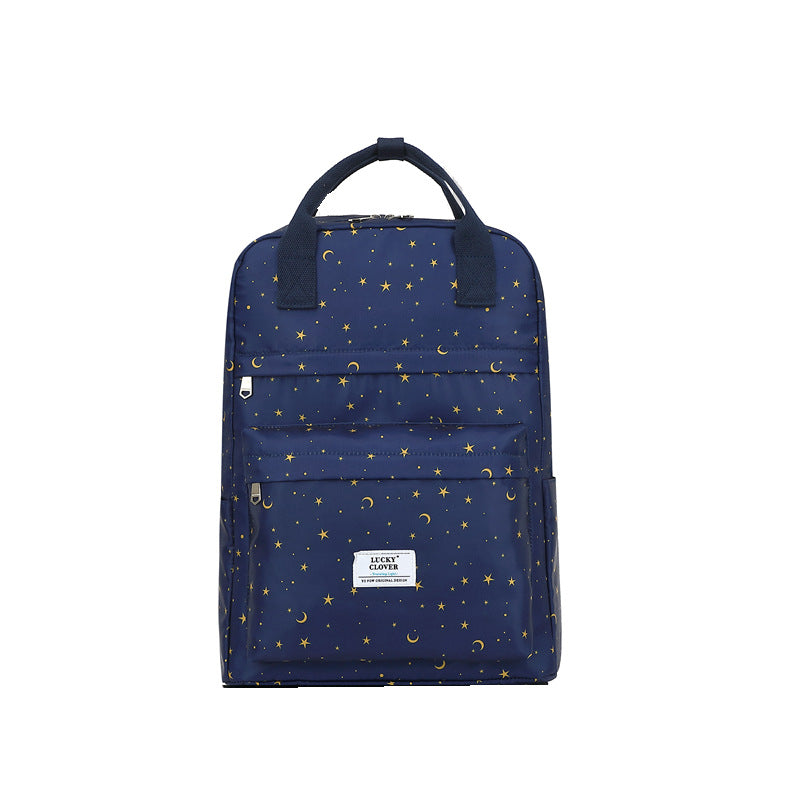 Versatile And Portable Waterproof Printed Backpack That Can Be Used To Carry Luggage