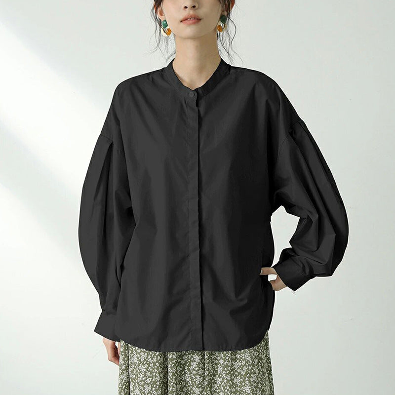 Japanese And Korean Autumn Women's Shirt High-grade