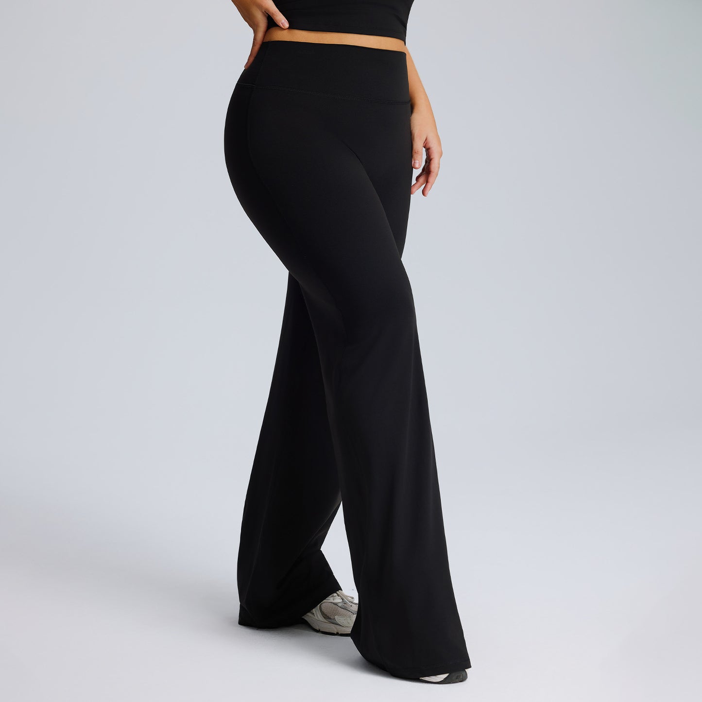 Plus-size Straight-leg Yoga Pants From Europe And The US