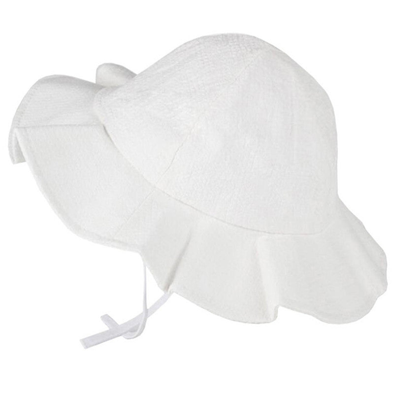 Girls Spring And Autumn Thin Large Brim Sunscreen Hat