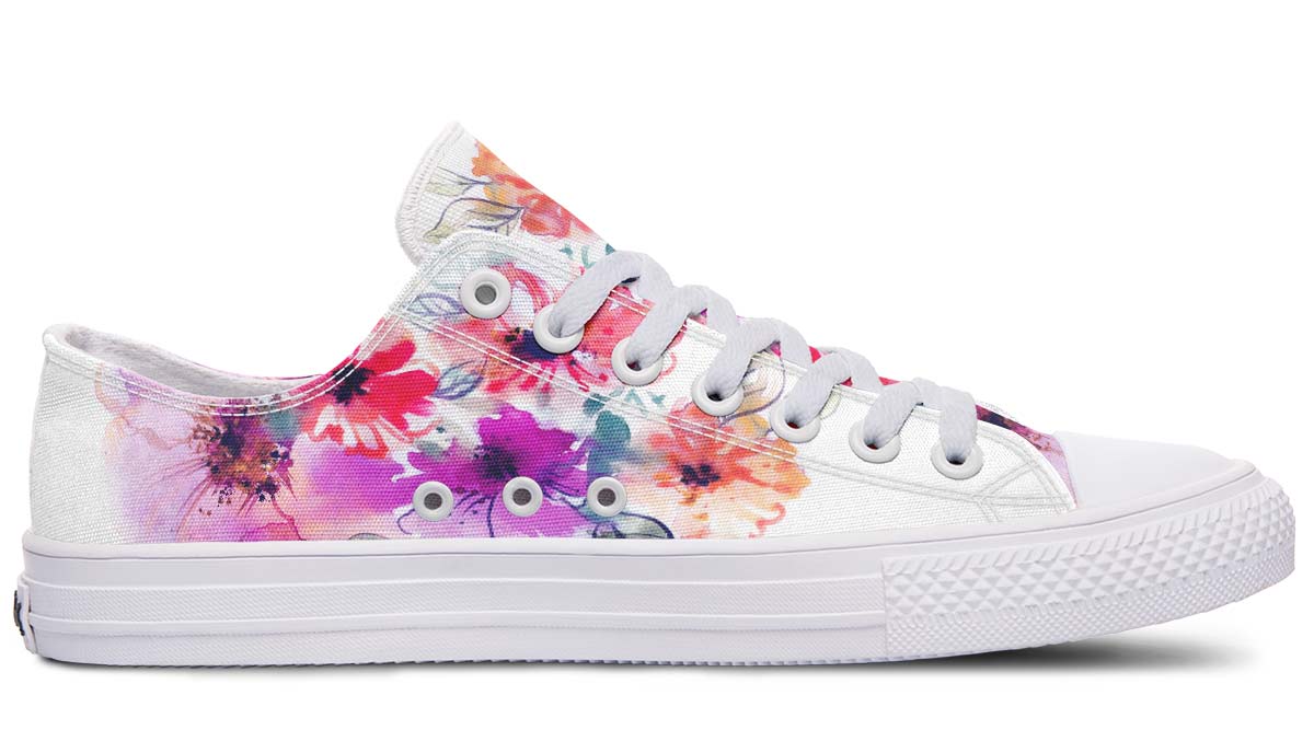 Fashion Print Couple Low-Top Canvas Shoes