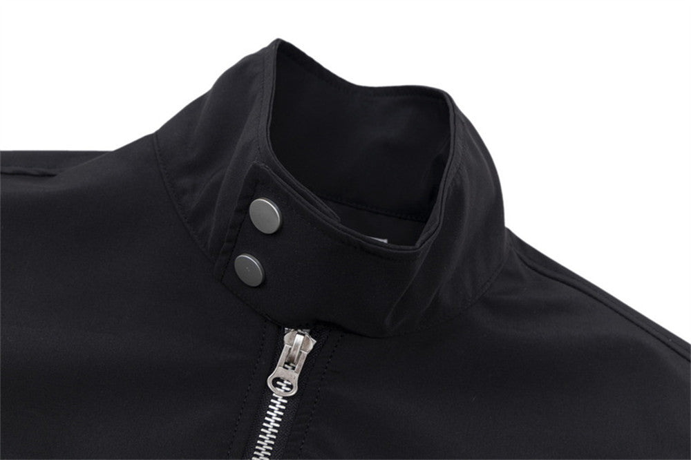 Flight Jacket Design Zipper Street Fashion Loose Men's
