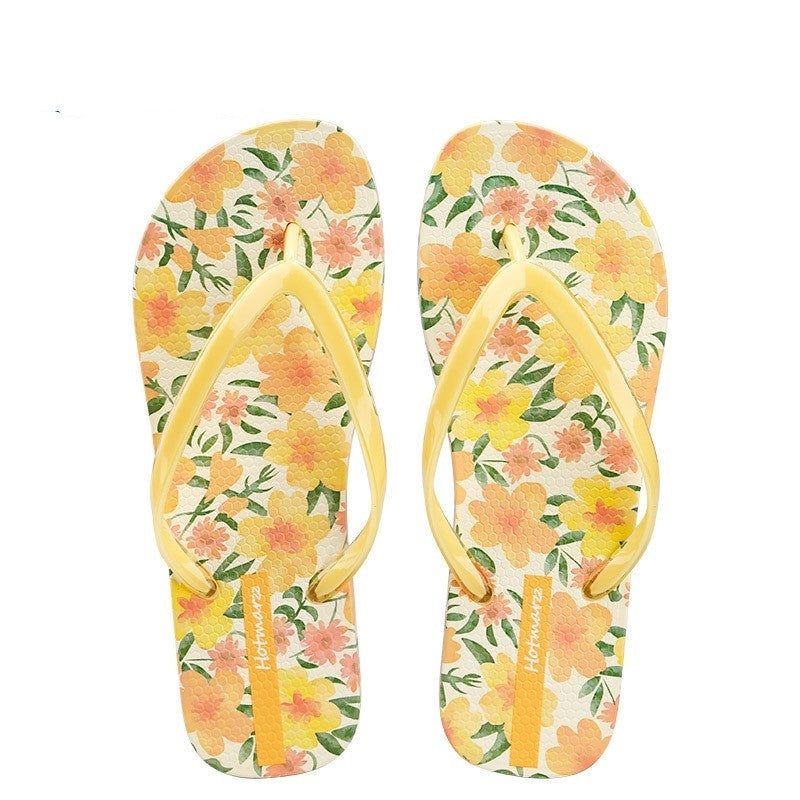 Flip Flops Non-slip Slippers For Outer Wear