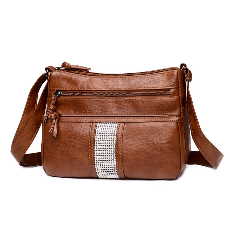 Women's Multi-layer Large Capacity Single Shoulder Messenger Bag