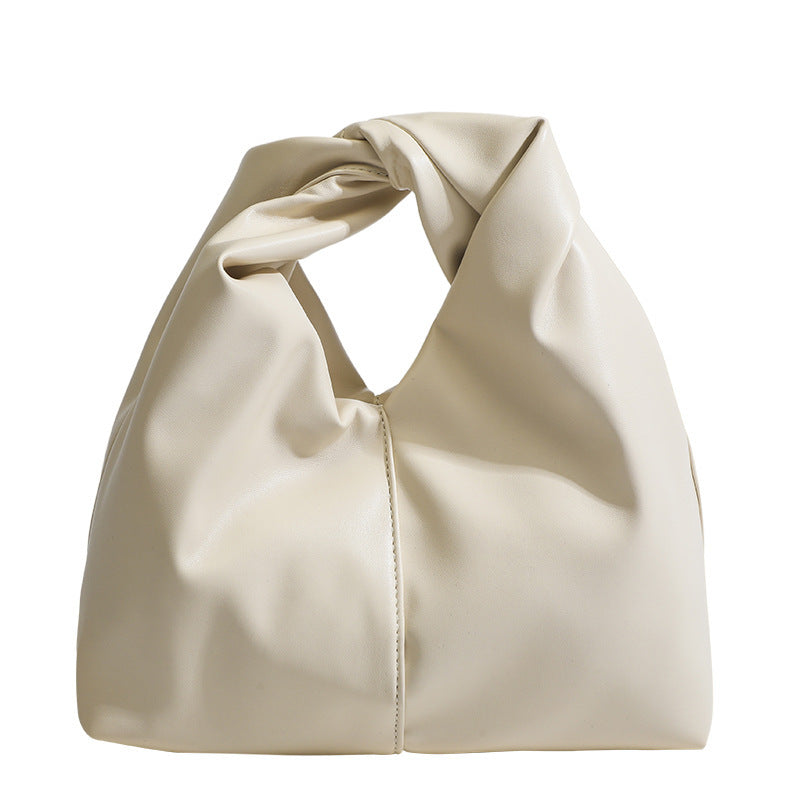 Texture Pleated Design Cloud New Korean Style Dumpling Bag