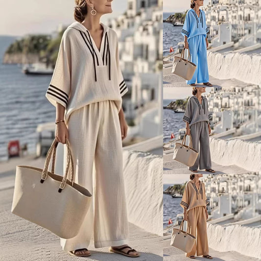 Stylish Minimalist Casual Womens Long Sleeve Set