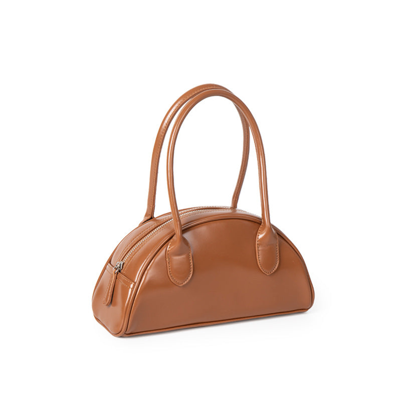 Women's New Retro Grand Handbag Semicircle