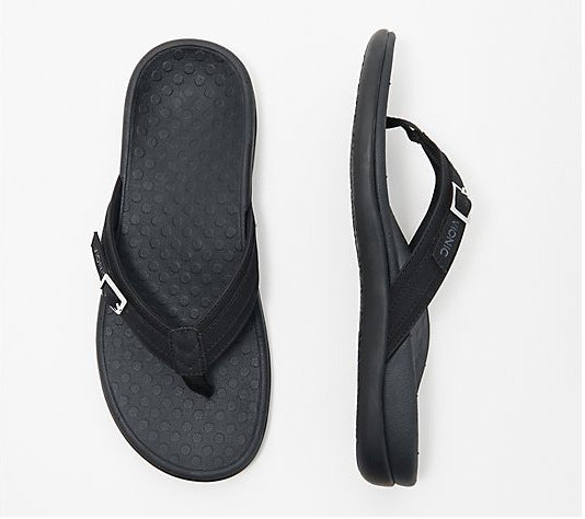 Women's Casual Flat Bottomed PU Metal Home Flip Flops