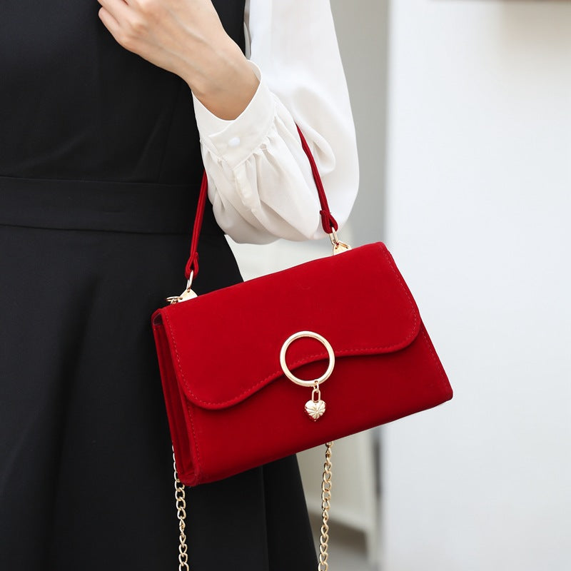Luksuriøs, men let Crossbody-taske Niche Design Damehåndtaske