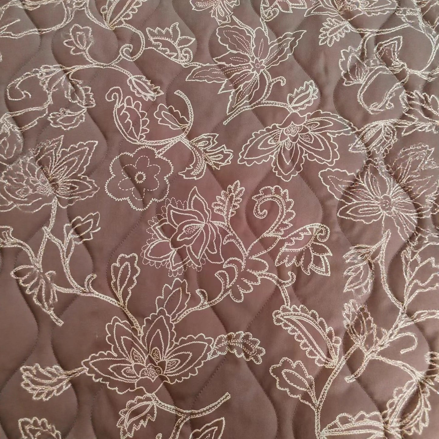 Women's Animal Texture Printed Round Neck Jacket Cotton-padded Jacket