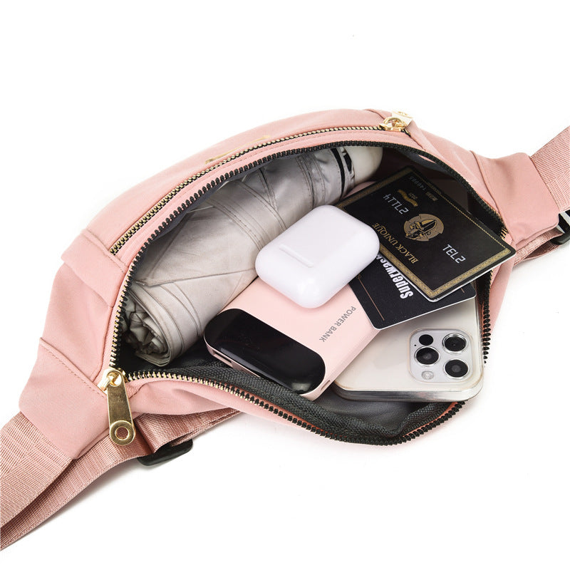 Fashionable And Minimalist Outdoor Sports One Shoulder Crossbody Bag