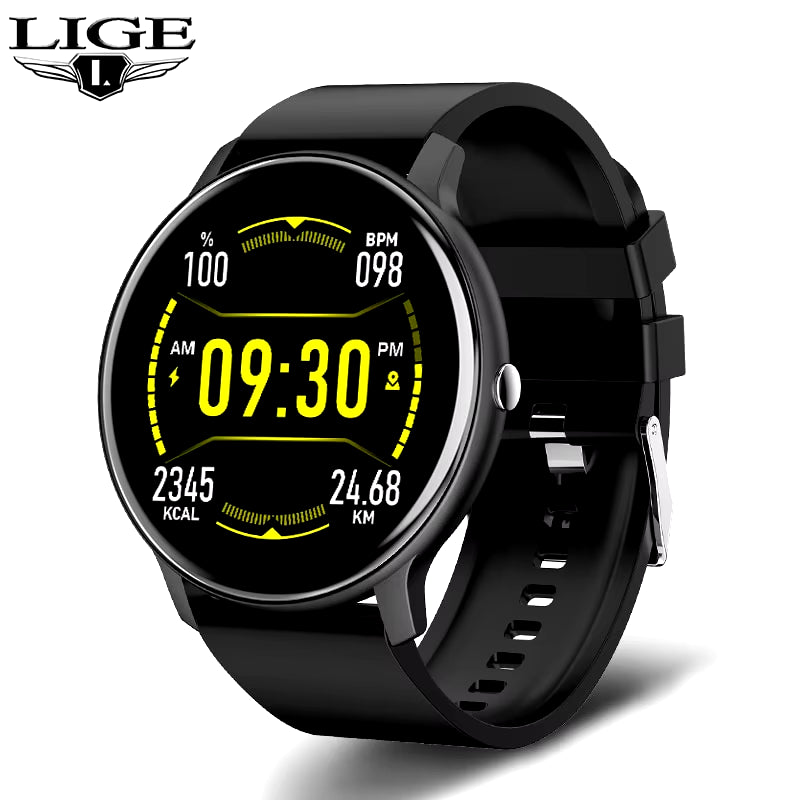 Smart Watch Men Women Full Touch Screen Sport Fitness Watch Man IP67 Waterproof Bluetooth for Android IOS Smartwatch Men