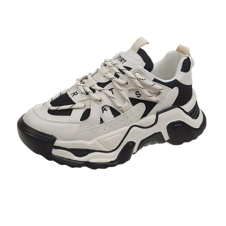 Autumn And Winter Schoolgirls' Casual Thick-soled Sneakers
