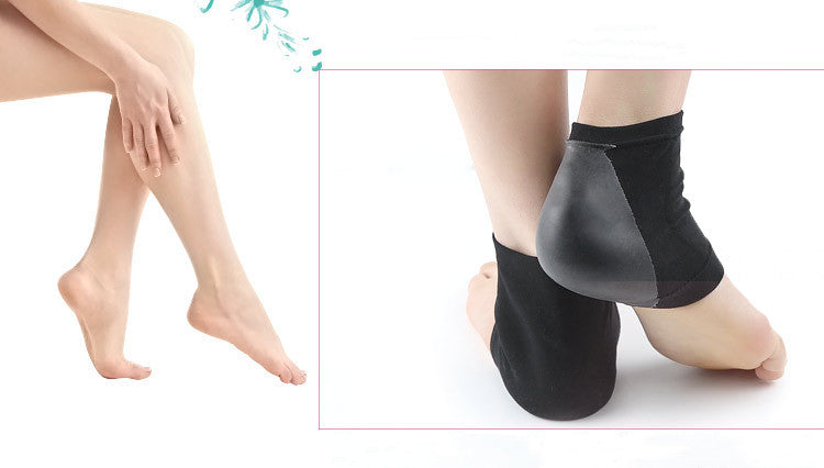 Men's And Women's Anti-Crack Heel Gel Breathable Socks