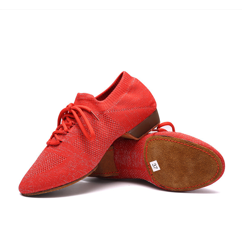 Flying Woven Lace-up Ballet Shoes Latin Women's Body Yoga Belt Pieces