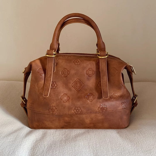Women's Portable Shoulder Messenger Bag Rhombus