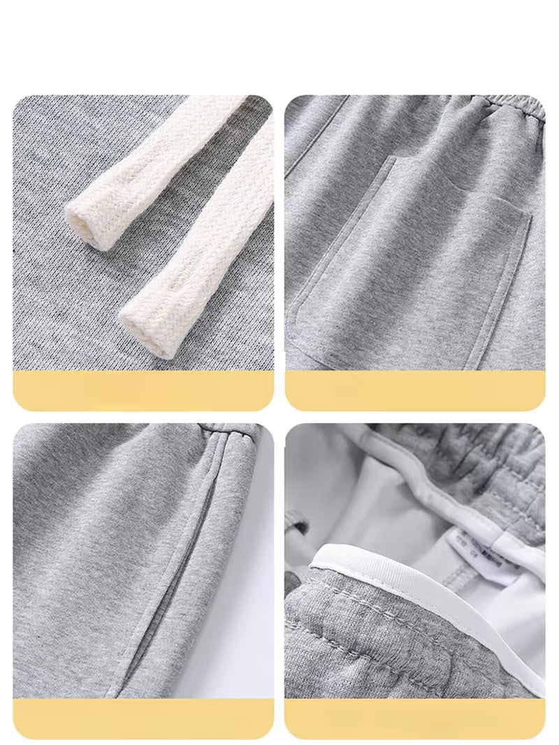 Men Baggy Trousers Fashion Sweatpants Drawstring Basketball Straight Baggy Jogging Wide Outdoors Casual Pants Male