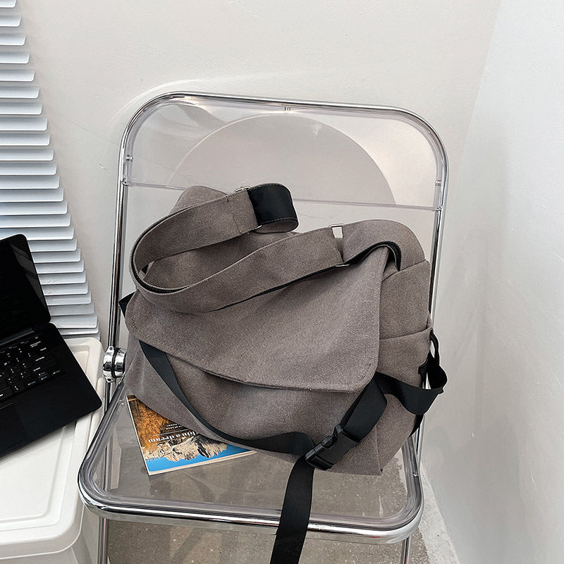 Men's Fashion Simple Large Capacity Casual Shoulder Bag