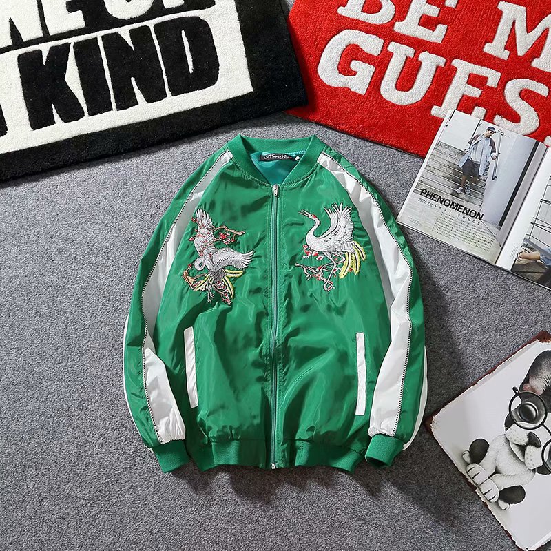 Trendy Harajuku Wild BF Embroidered Jacket
