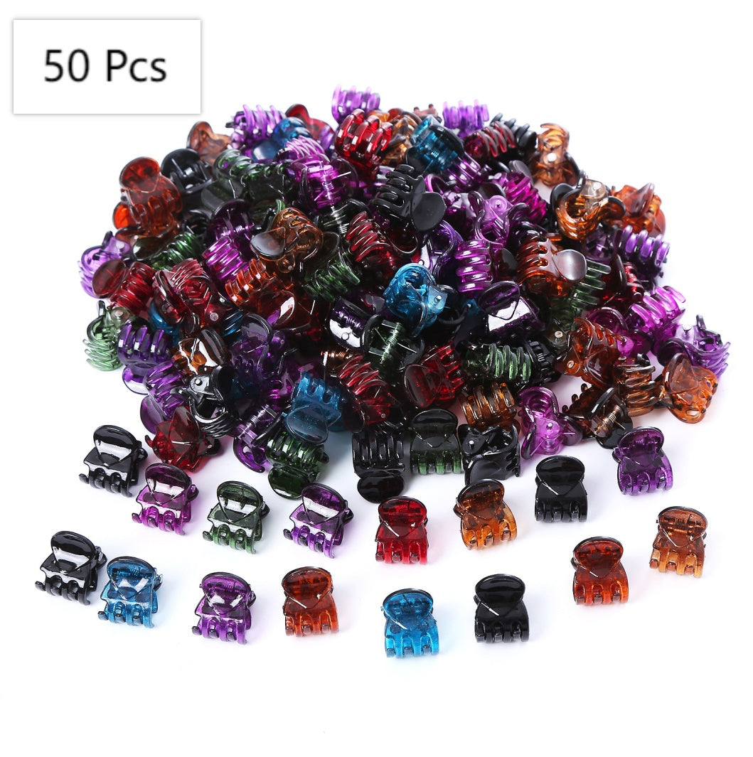 Transparent Cute Princess Hairpin Claw Clip