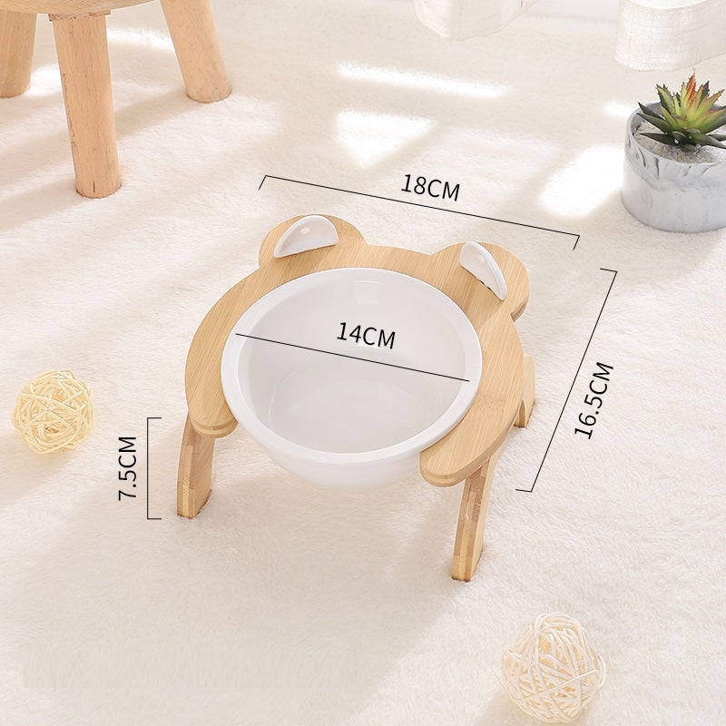 Cervical Spine Tilt Ceramic Cat Basin