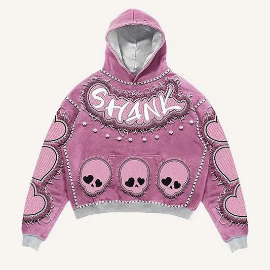 Mode Afslappet Trykt Polyester Sweater