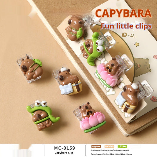 Cartoon Fashion Creative Portable Acrylic Barrettes