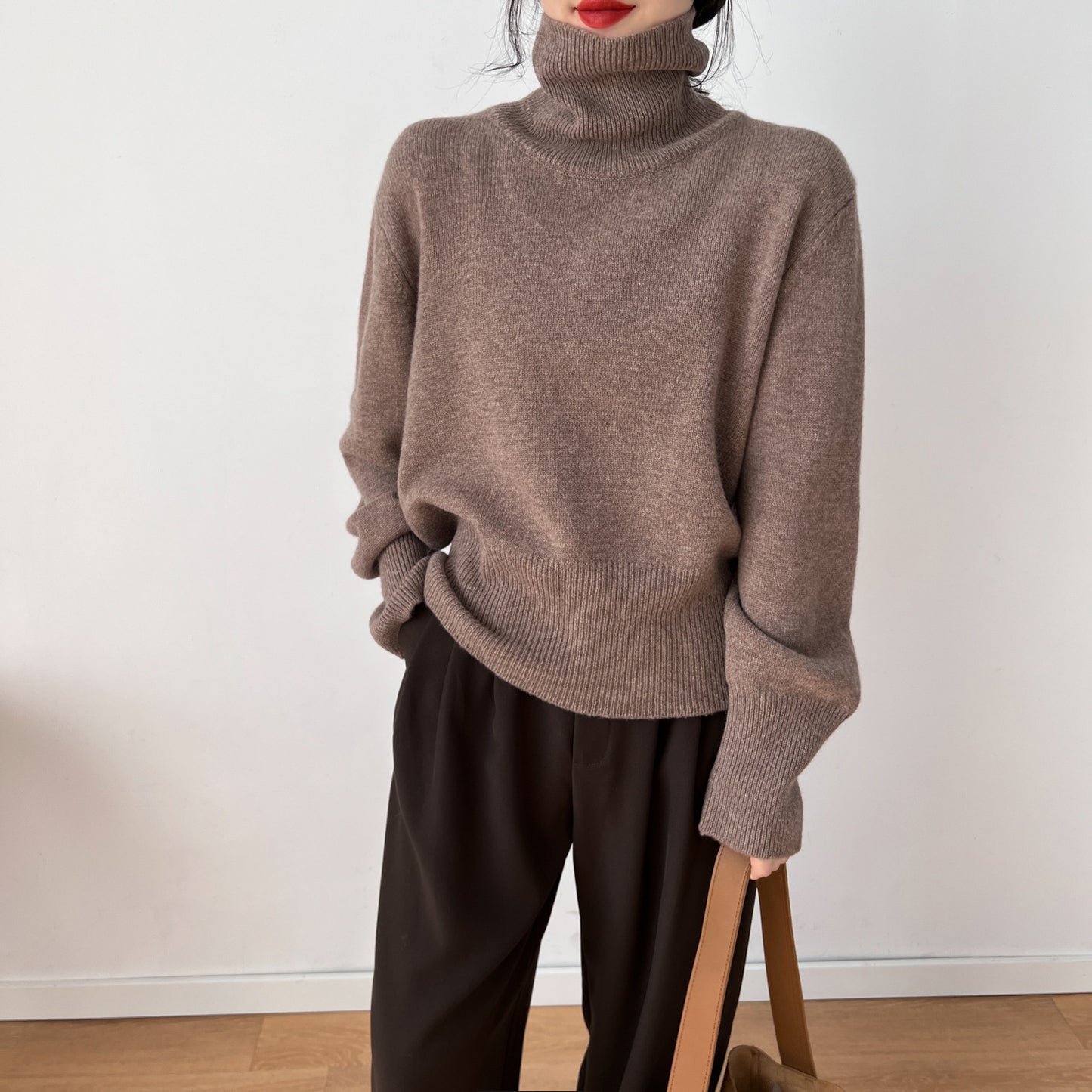 Loose Comfortable Retro Inner Wear Women's Sweater
