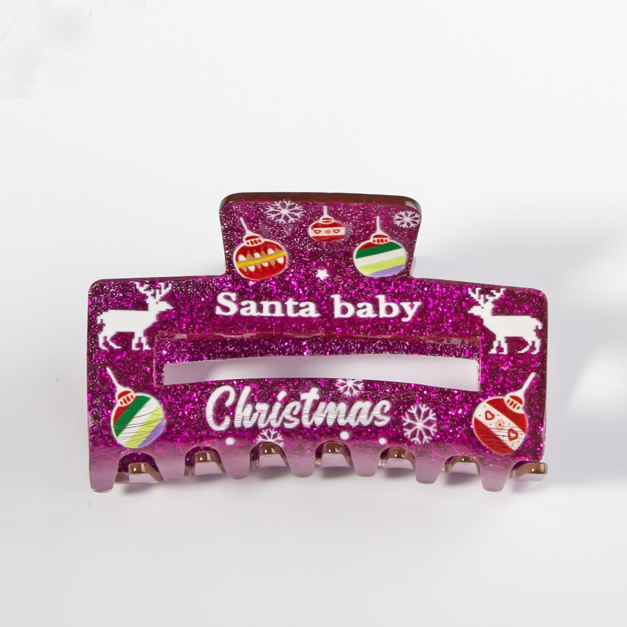 Female Creative Versatile Christmas Print Clip