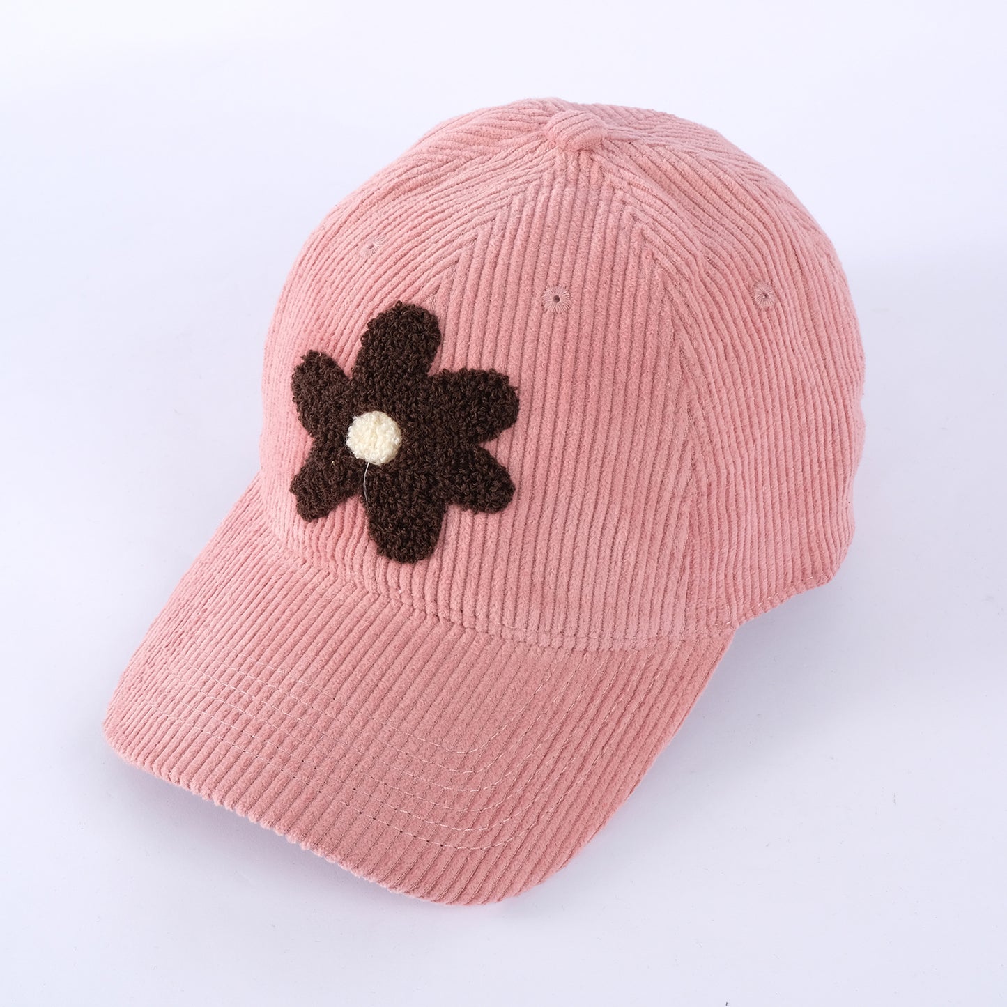 Letter Embroidery Baseball Cap Sun-proof Wide Brim Face-looking Same