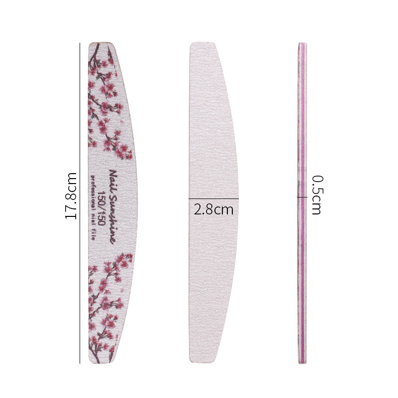 Printed Sand Flower Washing Series Nail File