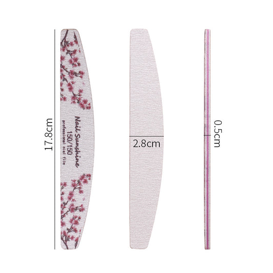 Printed Sand Flower Washing Series Nail File