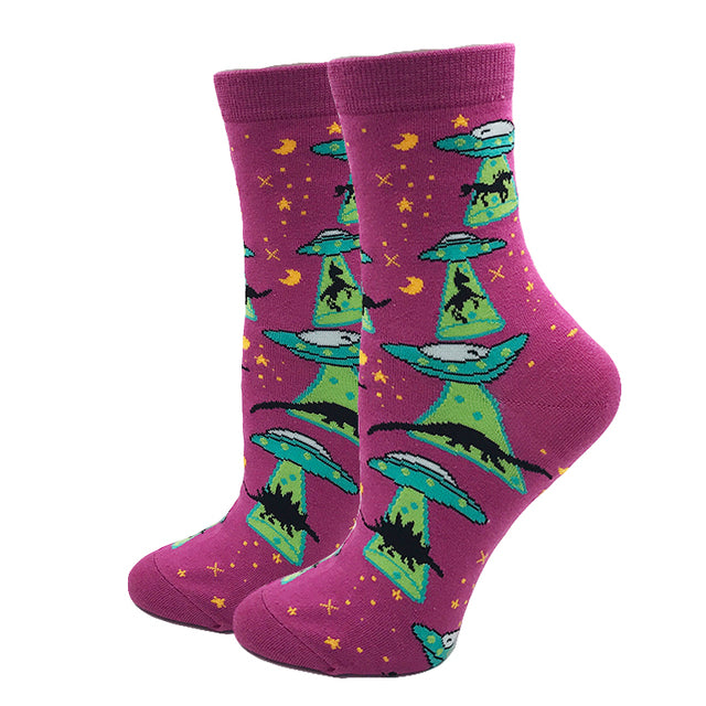 Women's Casual Fashion Simple Jacquard Socks