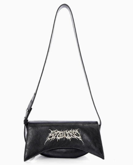 Dark Hot Girl Neutral Y2K Thorn Retro Underarm Shoulder Bag