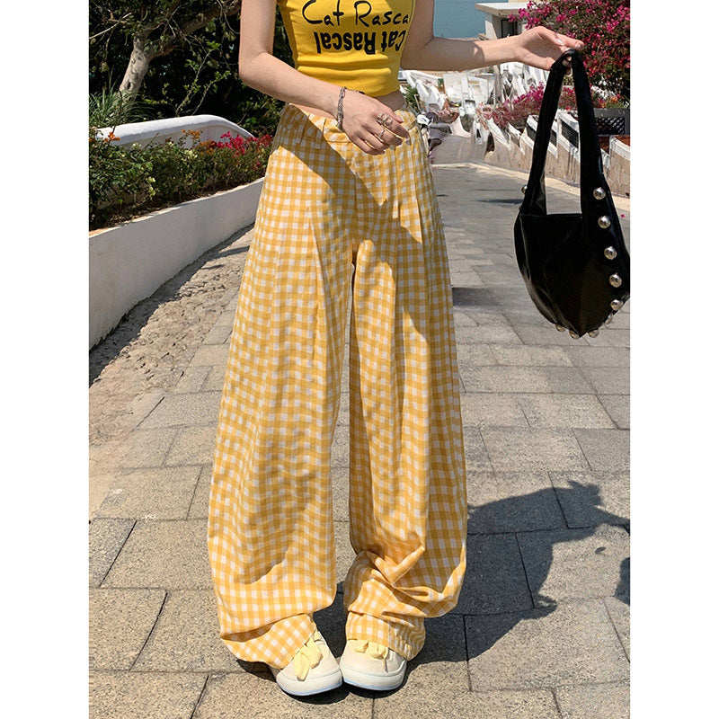 Womens Relaxed Versatile Straight-leg Casual Pants