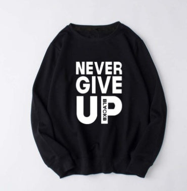 Loose Casual Men's And Women's Korean Style Loose Round Neck Top