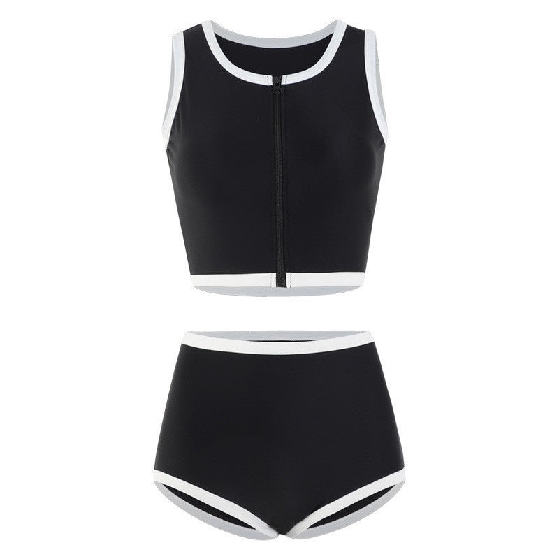 Korean-style Minimalist Fashion New Spa Resort Swimsuit Set