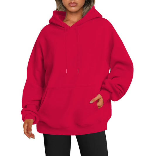 Men's And Women's Fashion Casual Exercise Drop-shoulder Sleeve Hoodie
