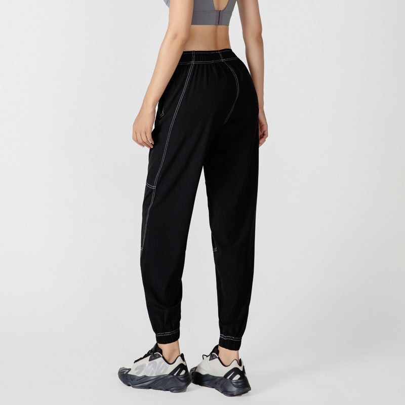 Casual Sports Pants Female Loose Tappered Slimming Ins Trendy Fitness