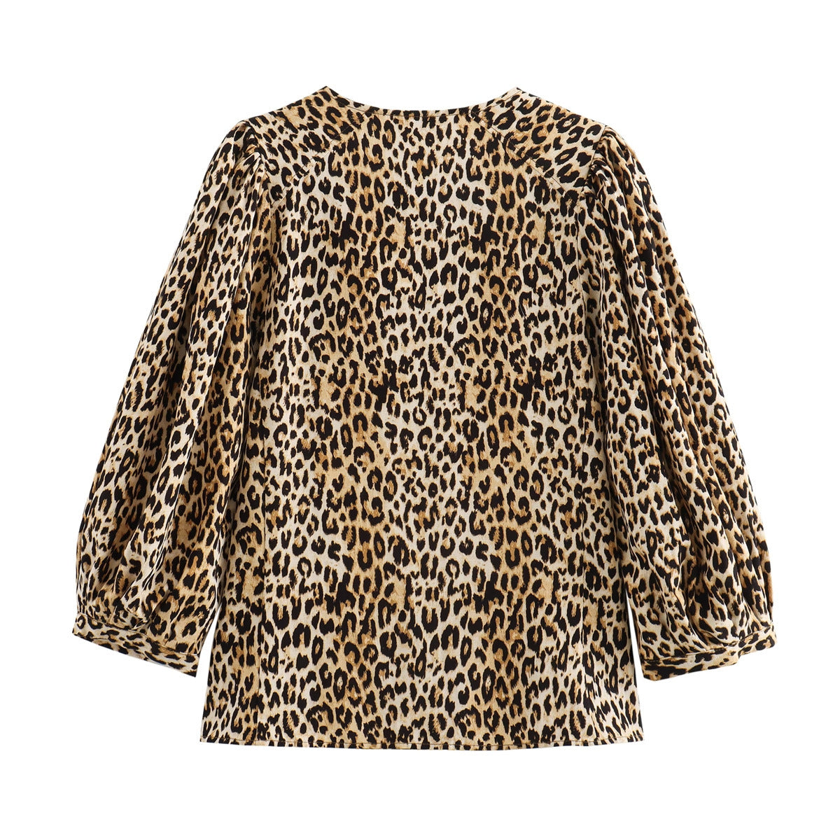 Crew Neck Casual Loose Printed Shirt