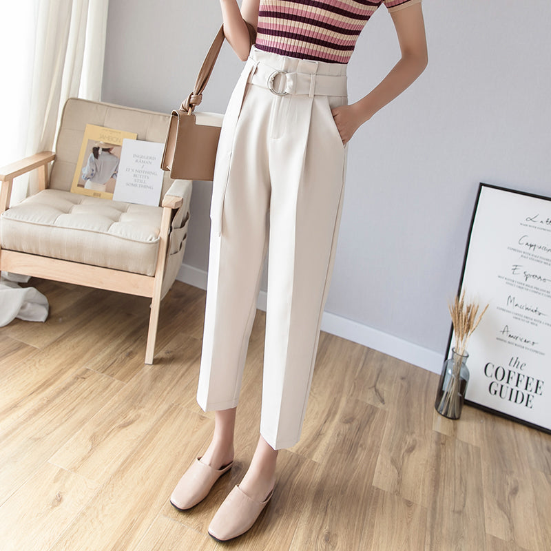 Women's Spring And Autumn Professional Temperament Suit Pants