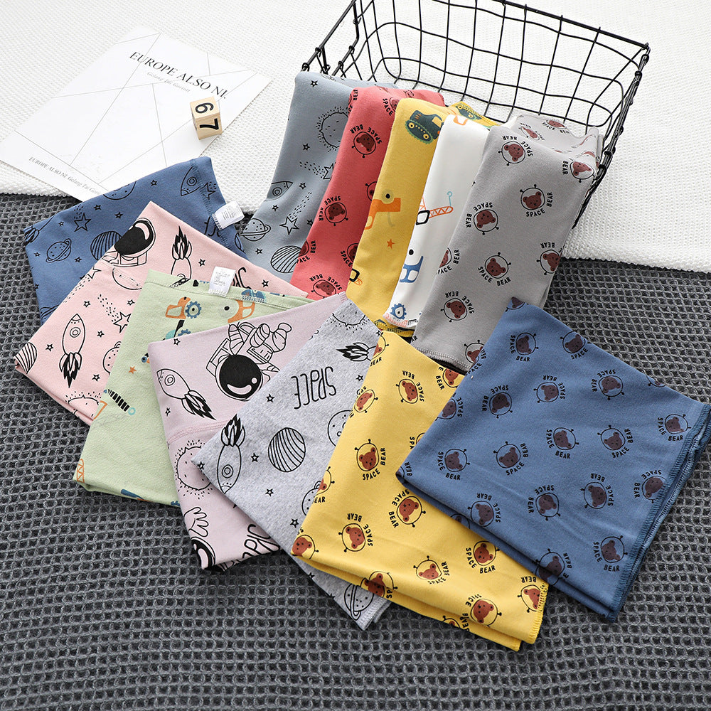 Cotton Autumn And Winter Windproof Warm Cartoon Bandana
