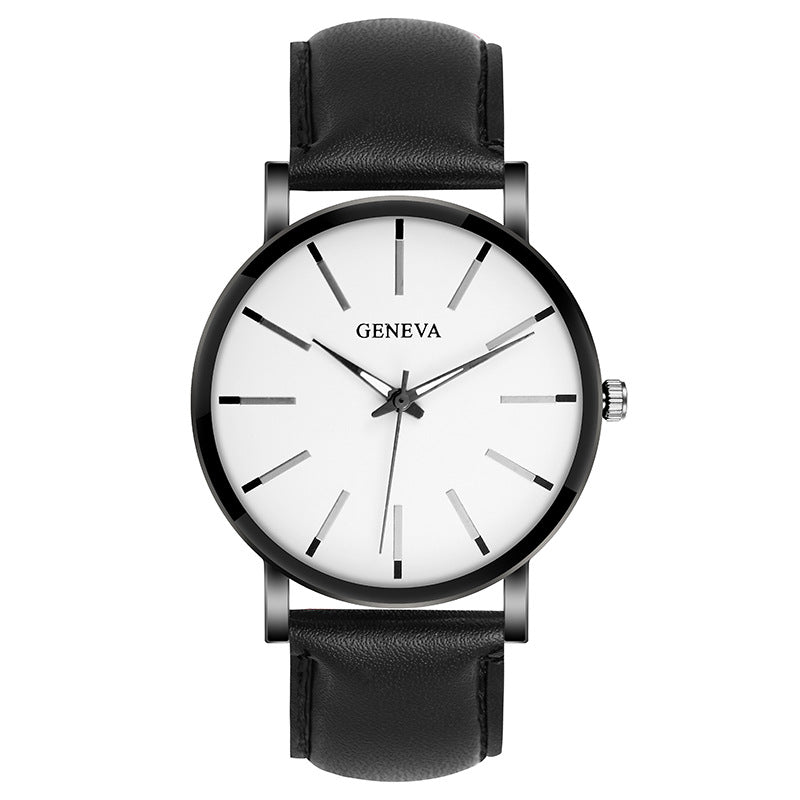 Men's Fashion Simple Belt Quartz Watch