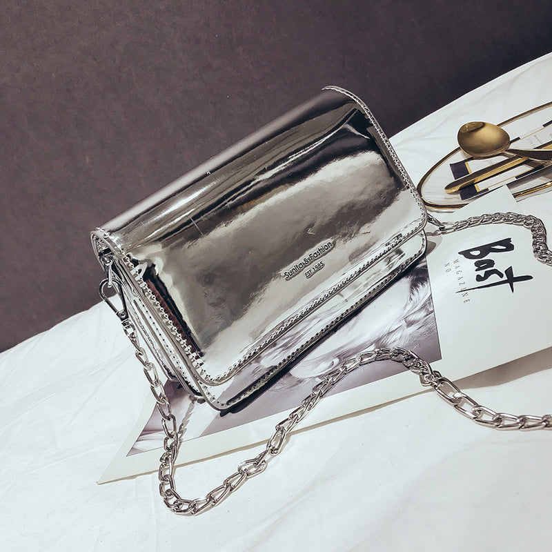 Korean Style Small Square  Fashion Simple Messenger Bag