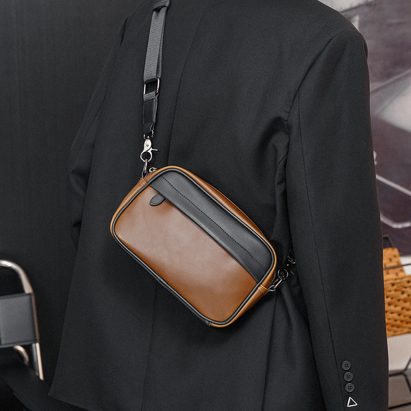 Fashion Messenger Men's Camera Bag Trendy Large Capacity