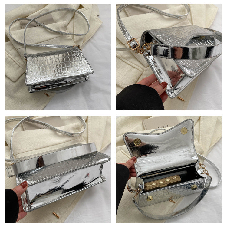 Fashion Casual Texture Single Shoulder Crossbody Bag