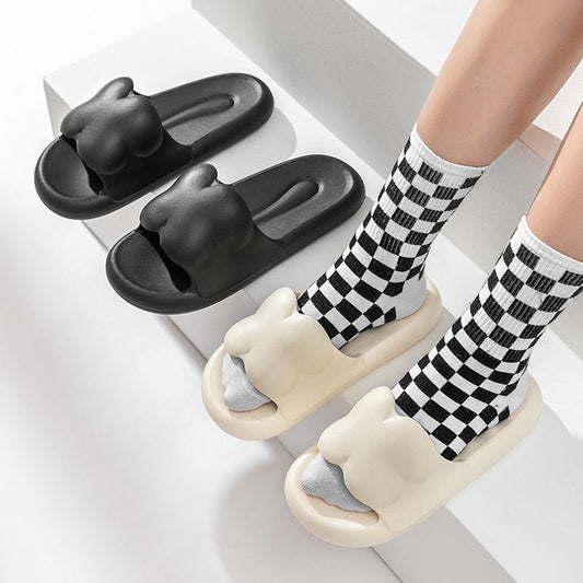 Women's Cute Soft Bottoming Thickened Bathroom Slip-proof Deodorant Slippers
