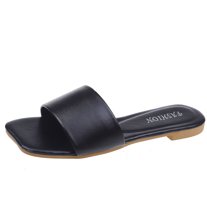 Student Flat Sandals Flower Soft Summer Slippers