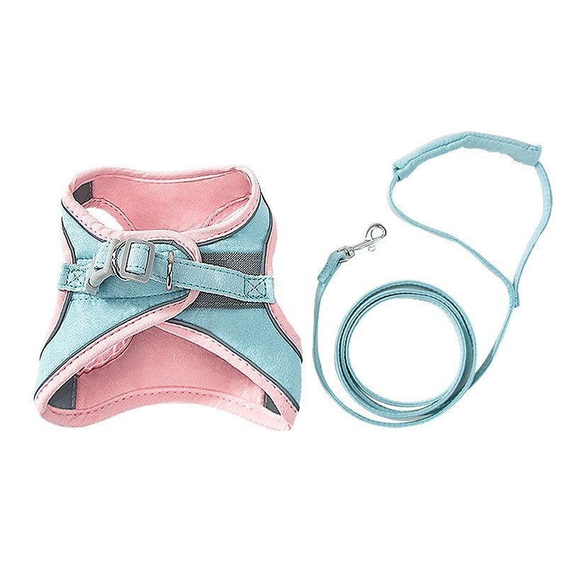 Cat Pulling Rope Vest Reflective Chest Strap